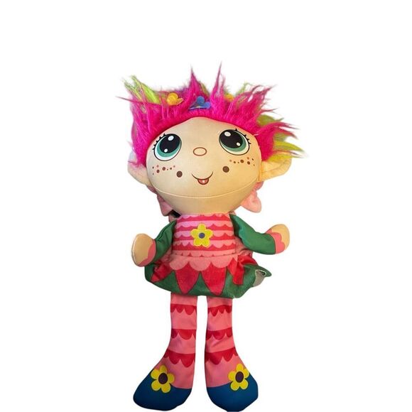 Flip Zee Trolls Multicolor 2 in 1 Reversible Flower Power Plush Doll - Picture 8 of 16